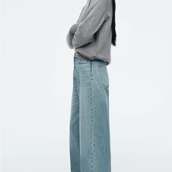 COS wide leg high rise jeans - Picture 3 of 7